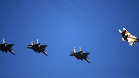 Ισραηλινά μαχητικά F-15 / Φωτογραφία αρχείου: AP Photo / Thanassis Stavrakis 