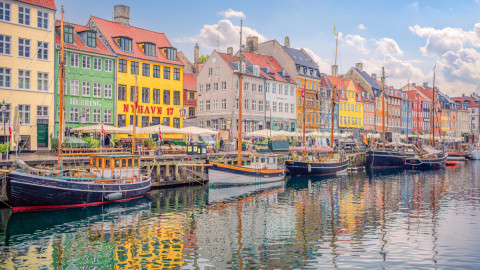 Η Κοπεγχάγη στη Δανία 