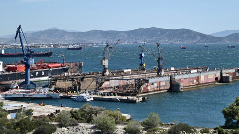 Ναυπηγεία Ελευσίνας-Φωτογραφία Eurokinissi-Μιχάλης Καραγιάννης