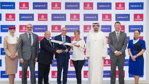 Η Emirates και η AEGEAN διευρύνουν περαιτέρω τη συνεργασία τους