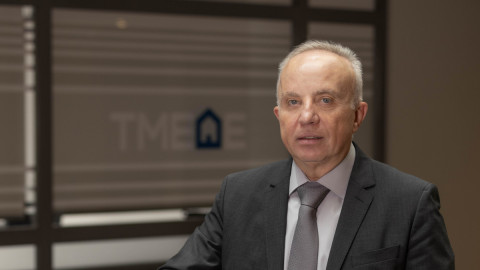 ο Πρόεδρος της Διοικούσας Επιτροπής του ΤΜΕΔΕ κ. Κωνσταντίνος Μακέδος