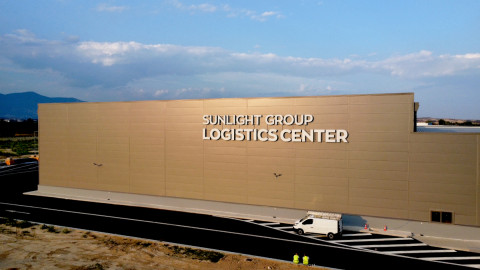Sunlight Group: Ενισχύει την Παγκόσμια Εφοδιαστική Αλυσίδα της με Υπερσύγχρονο Κέντρο Logistics στην Ξάνθη συνολικής επένδυσης €21 εκατ.