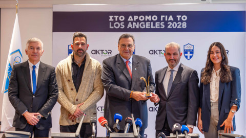 O Όμιλος AKTOR Χρυσός Χορηγός της Ελληνικής Ολυμπιακής Επιτροπής έως τους Ολυμπιακούς Αγώνες Los Angeles 2028