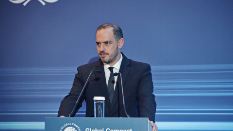 O  Υφυπουργός Εθνικής Οικονομίας και Οικονομικών, Γιώργος Κώτσηρας