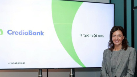 Η Ελένη Βρεττού, CEO της CrediaBank 