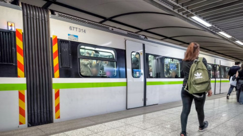 Μετρό Αθήνας / Φώτο: EUROKINISSI