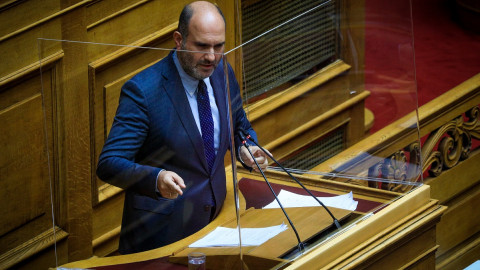 Ο Υφυπουργός Οικονομικών, Δημήτρης Μαρκόπουλος