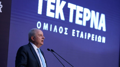 Ο πρόεδρος του Ομίλου ΓΕΚ ΤΕΡΝΑ Γιώργος Περιστέρης