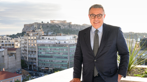Ο διευθύνων σύμβουλος της Alpha Bank Βασίλης Ψάλτης