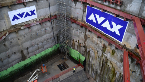 Όμιλος AVAX - Κατασκευή της σήραγγας Κατεχάκη - Ευαγγελισμός της Γραμμής 4 του Μετρό της Αθήνας