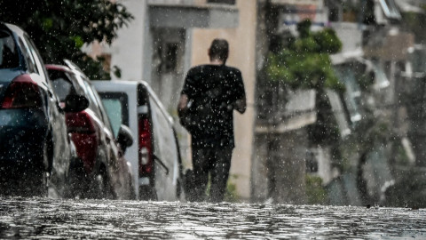 Βροχή στην Αθήνα