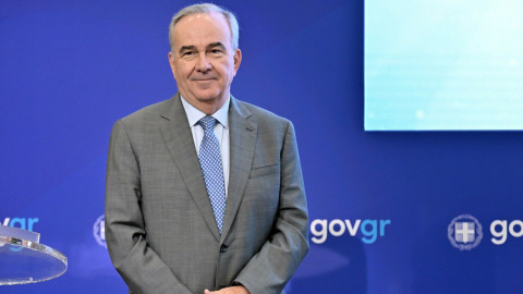 Ο αναπληρωτής υπουργός Εθνικής Οικονομίας και Οικονομικών Νίκος Παπαθανάσης 