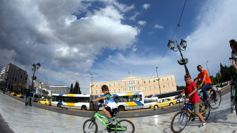 Ποδηλατόδρομοι στο κέντρο της Αθήνας