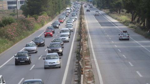 Κυκλοφοριακές ρυθμίσεις στην Αθηνών-Θεσσαλονίκης