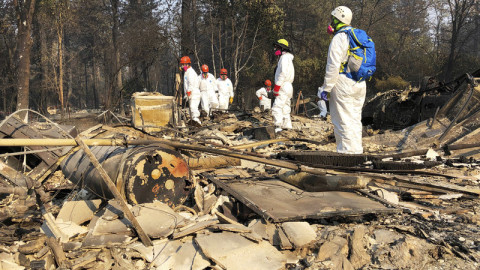 Καλιφόρνια: 86 νεκροί - 563 οι αγνοούμενοι