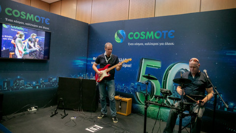 Cosmote: Οι δυνατότητες του 5G σε ολογραφική συναυλία