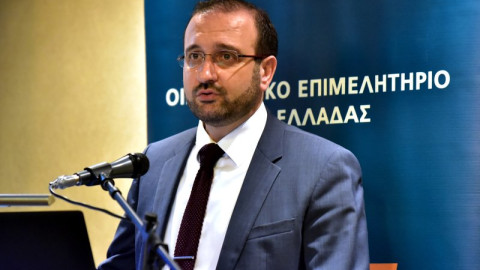 Ο πρόεδρος του Οικονομικού Επιμελητηρίου Ελλάδας Κωνσταντίνος Κόλλιας