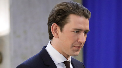 Ο Αυστριακός καγκελάριος Σεμπάστιαν Κουρτς 