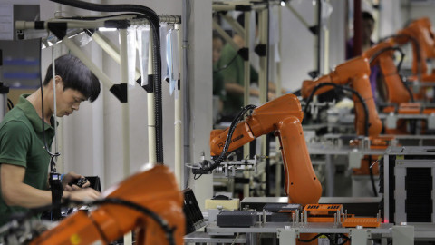 Αύξηση 8,7% στην παραγωγή βιομηχανικών ρομπότ στην Κίνα