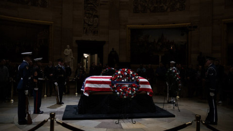 Κηδεία Τζορτζ Μπους