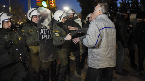 Ένταση στη Θεσσαλονίκη για τη Συμφωνία των Πρεσπών