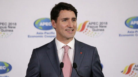 Ο Καναδός πρωθυπουργός Τζάστιν Τριντό