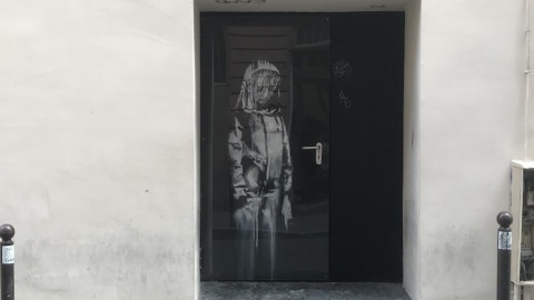 Εκλάπη έργο του  Banksy για το Μπατακλάν