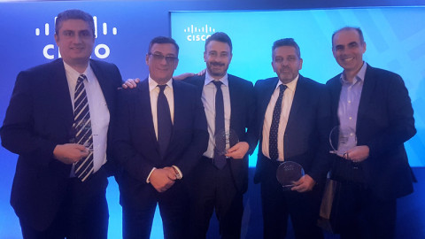 Τέσσερις διακρίσεις για την Space Hellas στα Cisco Awards