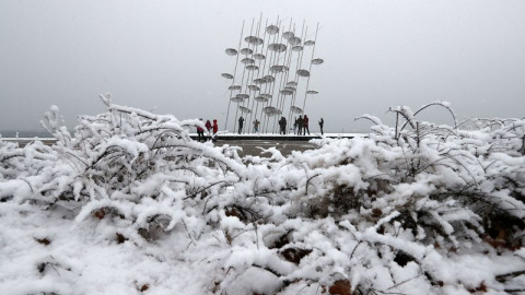 Κυκλοφοριακές ρυθμίσεις στη Θεσσαλονίκη λόγω του χιονιά