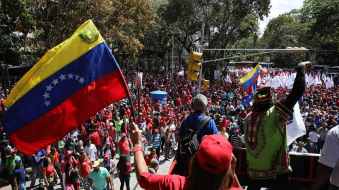 Βενεζουέλα: Διαδήλωση για να επιτραπεί ανθρωπιστική βοήθεια