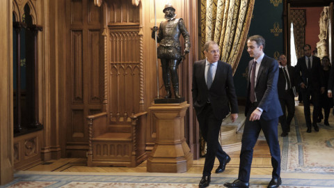 Μητσοτάκης: Τί συζήτησε με Μεντβέντεφ, Λαβρόφ στη Μόσχα