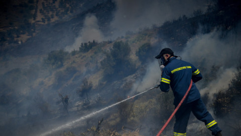 Διπλή φωτιά σε Βαρνάβα και Ραφήνα 