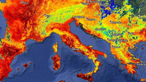 Καύσωνας στην Ευρώπη