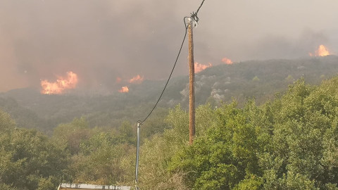 Φωτιά στη Ζάκυνθο 15-9-2019