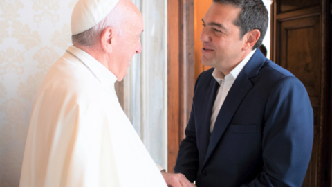 Ο Τσίπρας συναντήθηκε με τον Πάπα - Τι συζήτησαν