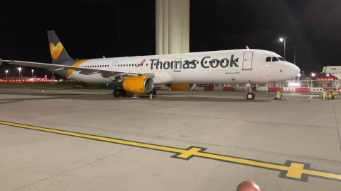 Αεροσκάφος της thomas cook