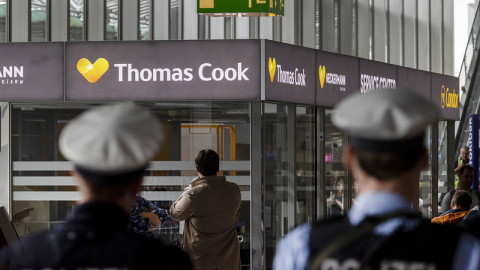 Γραφεία της Thomas Cook μετά το λουκέτο