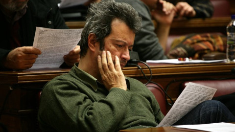 Ο Πέτρος Τατσόπουλος σε παλαιότερο στιγμιότυπο στα έδρανα της Βουλής
