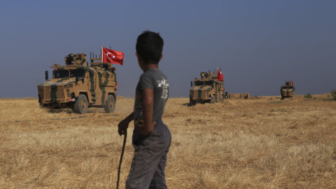 Στρατεύματα της Τουρκίας στην περιοχή