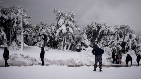 Τα πρώτα χιόνια στην Αττική φέρνει η «Ζηνοβία»