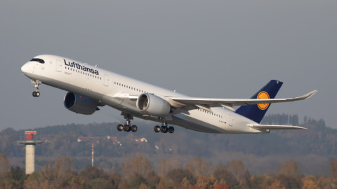 αεροσκάφος της Lufthansa