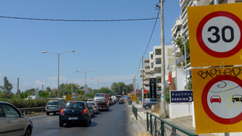 Λεωφόρος Ποσειδώνος: Κυκλοφοριακές ρυθμίσεις έως τις 3/6 λόγω εκτέλεσης έργων