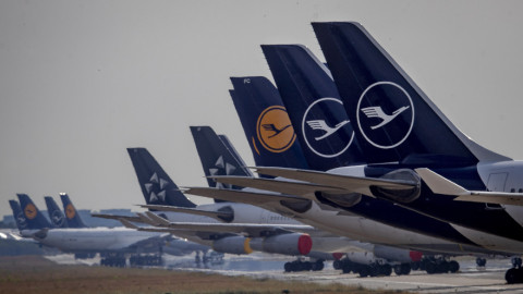Lufthansa: Σε εξέλιξη η απεργία του προσωπικού εδάφους -  Ακυρώνονται τουλάχιστον 800 πτήσεις