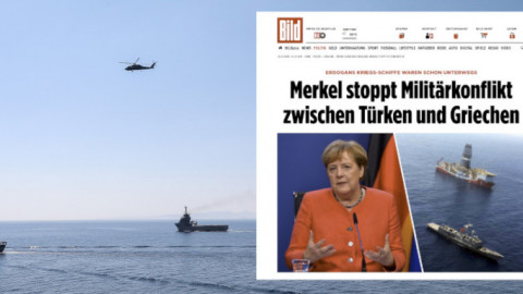 Bild: Η Μέρκελ σταμάτησε τη στρατιωτική σύγκρουση μεταξύ Τούρκων και Ελλήνων