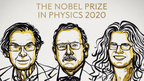 Το Νόμπελ Φυσικής σε τρεις επιστήμονες για τις έρευνές τους στις «μαύρες τρύπες»