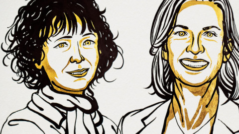 Νόμπελ Χημείας σε δύο γυναίκες για την ανακάλυψη των «μοριακών ψαλιδιών»