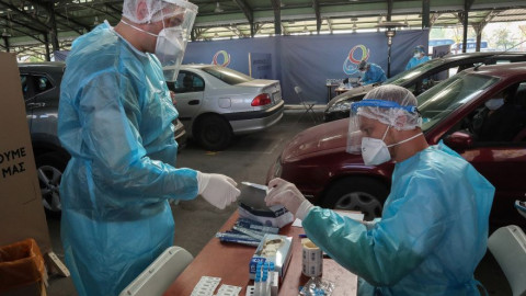 Κορωνοϊός: 605 νέα κρούσματα, 292 διασωληνωμένοι, 24 θάνατοι