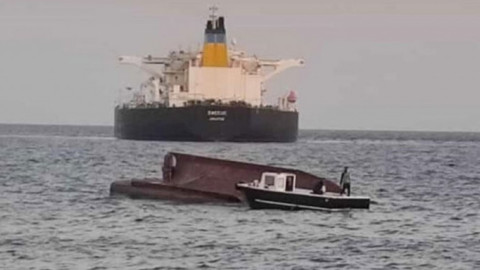 Σύγκρουση ελληνικού τάνκερ με τουρκικό ψαροκάικο ανοικτά της Μερσίνης