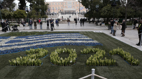 Εντυπωσιακές εικόνες από το Σύνταγμα 