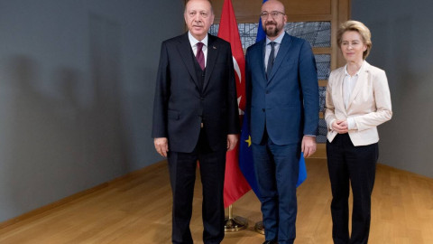 Μισέλ, Φον ντερ Λάιεν από Αγκυρα: Σαφή μηνύματα υπέρ της Ελλάδας 